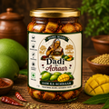 Dadi Ka Achaar | Aam Ka Achaar | Traditional Homemade Mango Pickle | Authentic Indian Mango Achaar Made with Mustard Oil & Natural Spices | 500ml Glass Jar